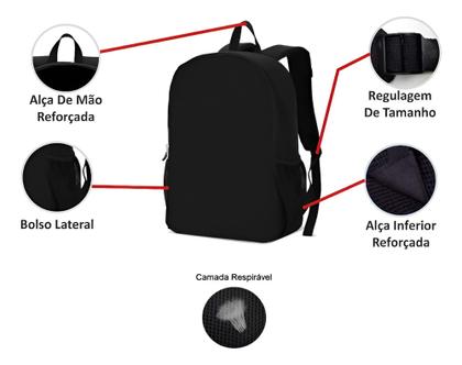 Imagem de Mochila Escolar Infantil Patrulha Canina Meninos Animação Bolsa de costas