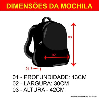 Imagem de Mochila Escolar Infantil Patrulha Canina Meninos Animação Bolsa de costas