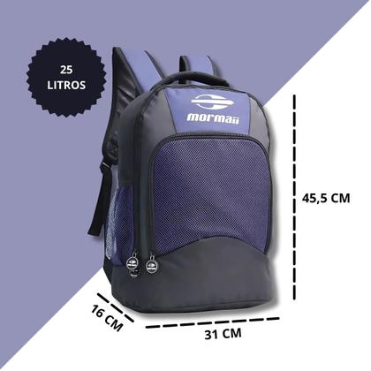 Imagem de Mochila Escolar Marinho Original Mormaii 25l Laptop Casual