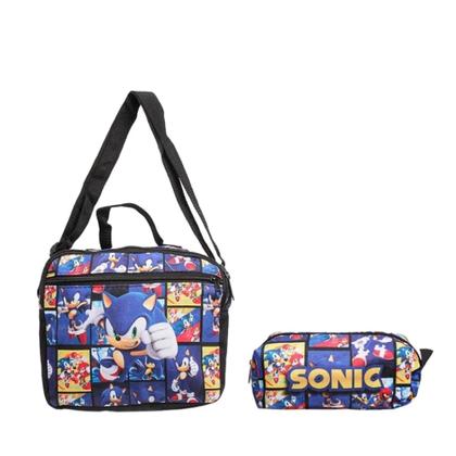 Imagem de Mochila escolar masculina Sonic