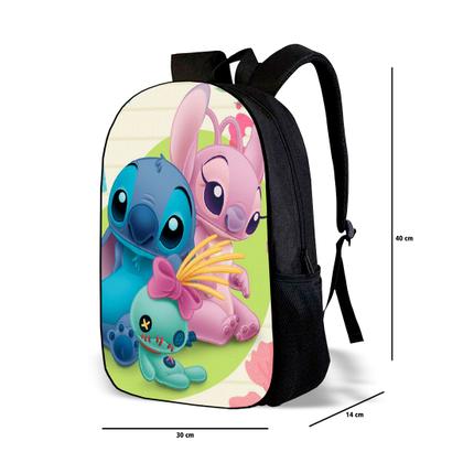 Imagem de Mochila Escolar Masculino Feminino Stitch Volta às Aulas