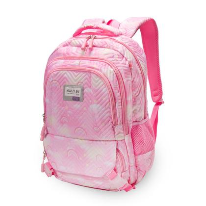 Imagem de Mochila Escolar Menina Arco Iris Infantil Fashion