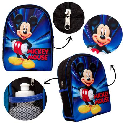 Imagem de Mochila Escolar Menino Mickey Mouse Passeio Alça de Costa