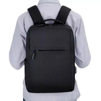 Imagem de Mochila Escolar Notebook Executiva Adulto Masculina Feminina Bolsa Resistente com UBS
