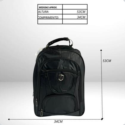 Imagem de Mochila Escolar Notebook Reforçada Impermeável