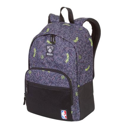 Imagem de Mochila Escolar Passeio Nba Legend Brooklyn Nets Original