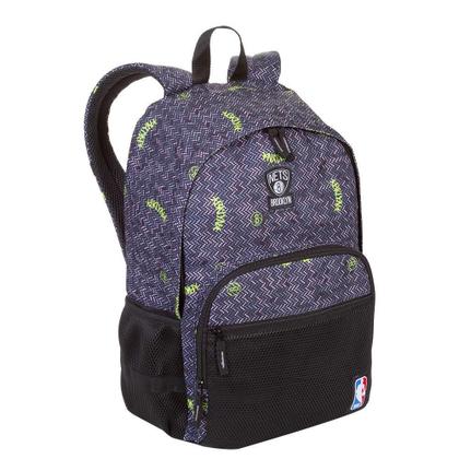 Imagem de Mochila Escolar Passeio Nba Legend Brooklyn Nets