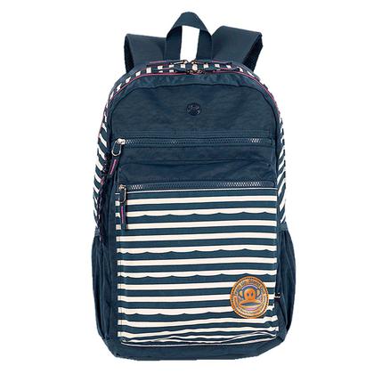 Imagem de Mochila Escolar Paul Frank World 2 Compartimentos Azul Marin