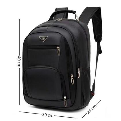 Imagem de Mochila Escolar Reforçada Notebook Impermeável Cabo De Aço