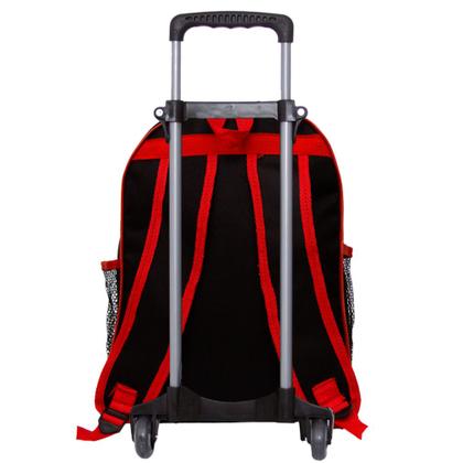 Imagem de Mochila Escolar Rodinha Homem Aranha com Lancheira Infantil