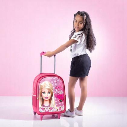 Imagem de Mochila Escolar Rodinha Infantil Menina Bolsa Feminina