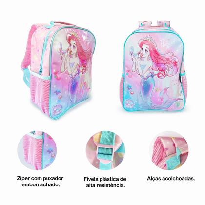 Imagem de Mochila Escolar Sereia Magical - Fofy