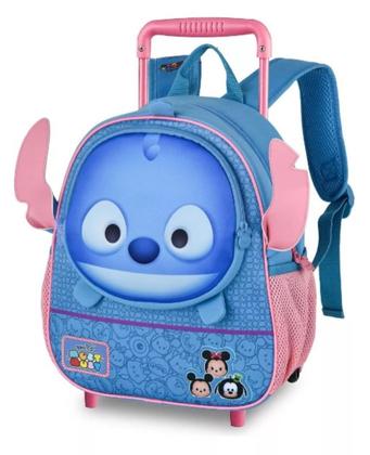 Imagem de Mochila Escolar Stitch Tsum com Rodinhas - Disney Clio