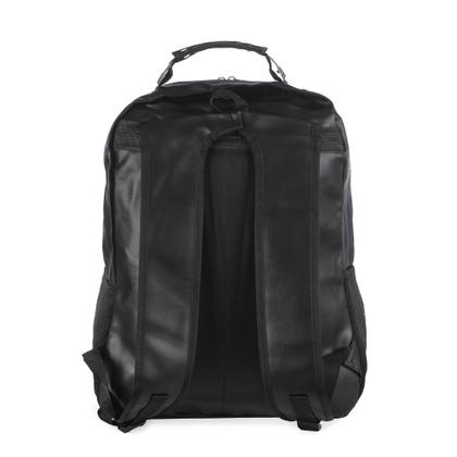 Imagem de Mochila Escolar Trabalho executiva Preta acolchoada para Notebook entrada USB e Fone de ouvidos Impermeável