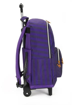 Imagem de Mochila Escolar Wandinha Rodinhas Luxcel Roxo MC47264WD-RX