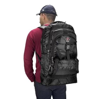 Imagem de Mochila Espaçosa Viagem 50L Acampamento Trilha Aventura