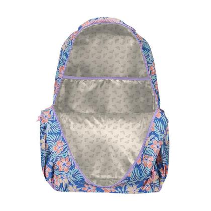 Imagem de Mochila Esportiva Roxy Floral Dream Azul c/ Rosa