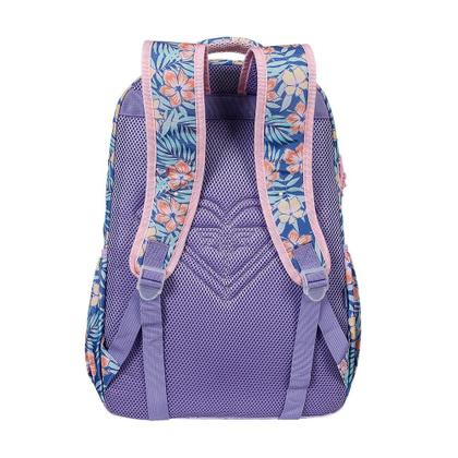 Imagem de Mochila Esportiva Roxy Floral Dream Azul c/ Rosa