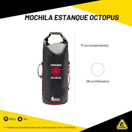 Imagem de Mochila Estanque Cressi Octopus