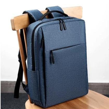 Imagem de Mochila Executiva Cinza Impermeável Notebook 15.6 Preta