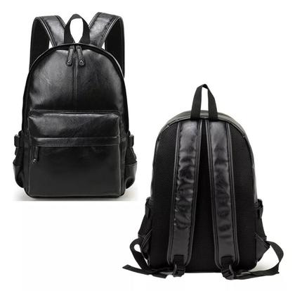 Imagem de Mochila Executiva Couro Vintage Notebook Multifuncional