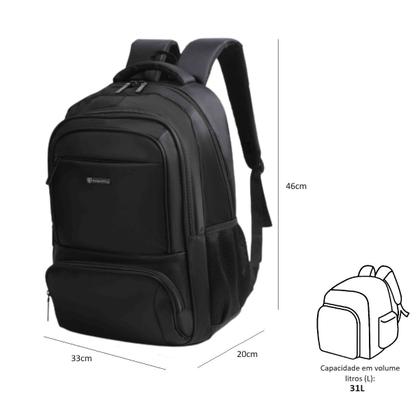 Imagem de Mochila Executiva Empresarial Notebook Trabalho Faculdade