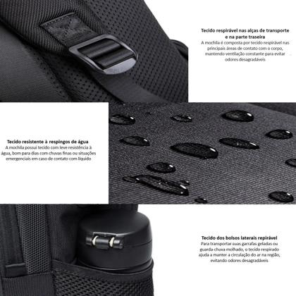 Imagem de Mochila Executiva Empresarial Notebook Trabalho Faculdade