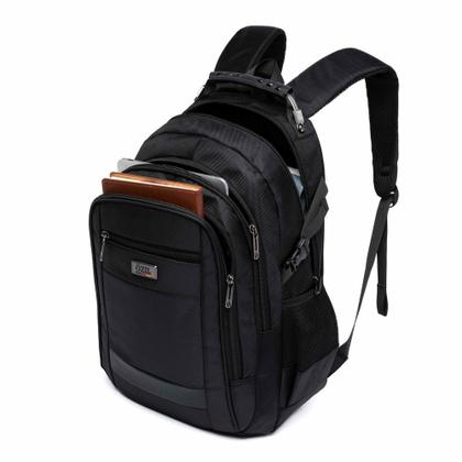 Imagem de Mochila Executiva Espaçosa Notebook Ozil Clássica Reforçada 16L