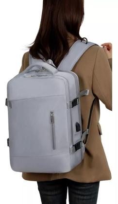 Imagem de Mochila Executiva Expansiva  Notebook Viagem Grande