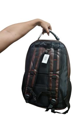 Imagem de Mochila Executiva Grande material sintético p/ Notebook Marrom