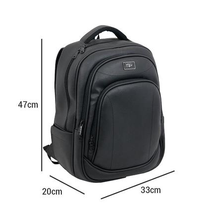 Imagem de Mochila executiva magero para notebook de 15.6 polegadas - m-139 - preto