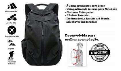 Imagem de Mochila Executiva Masculina/Feminina Trabalho Reforçada Impermeável