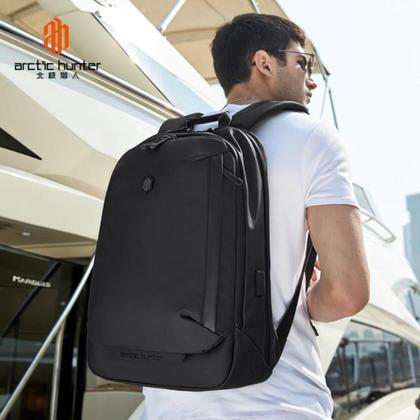 Imagem de Mochila Executiva Masculina Moderna Notebook Reforçada Unissex