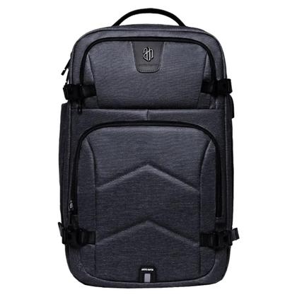 Imagem de Mochila Executiva Masculina Reforçada Moderna Notebook Preta