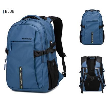 Imagem de Mochila Executiva Masculina Reforçada Moderna Notebook Preta