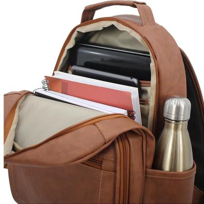 Imagem de Mochila Executiva Milão para Notebook - M-103 - Cor Café