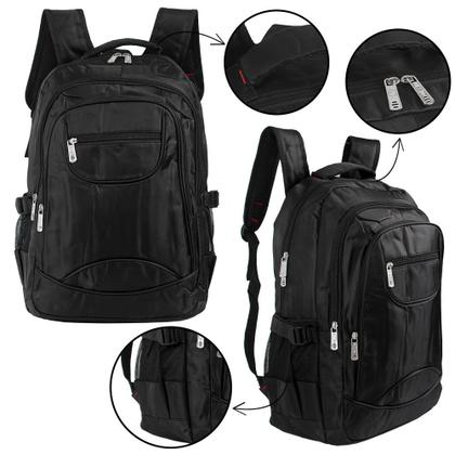 Imagem de Mochila Executiva Multifuncional P Notebook Resistente Preta
