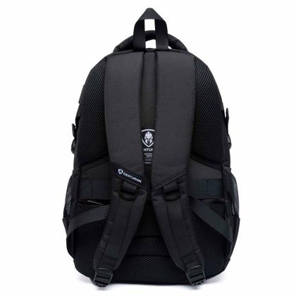 Imagem de Mochila Executiva Notebook Impermeável Reforçada Preta Cor Modelo 2 Desenho Do Tecido Lisa