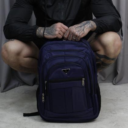 Imagem de Mochila Executiva Notebook Impermeável Reforçada Senha Antifurto Faculdade Trabalho com Porta USB