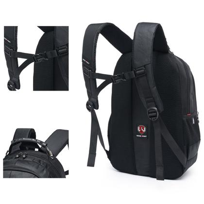 Imagem de Mochila Executiva Notebook Masculina Alça Cabo De Aço Reforçada