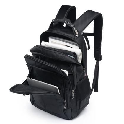 Imagem de Mochila Executiva Notebook Masculina Alça Cabo De Aço Reforçada