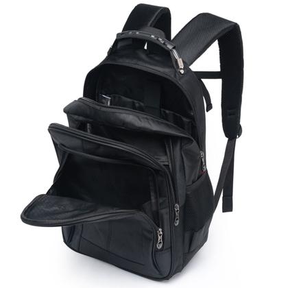 Imagem de Mochila Executiva Notebook Masculina Alça Cabo De Aço Reforçada