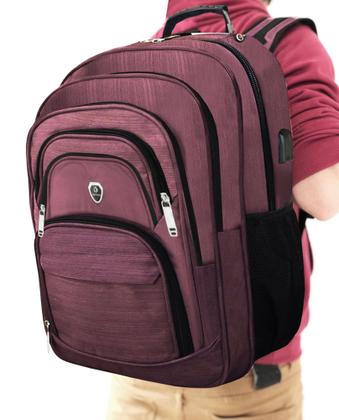 Imagem de Mochila Executiva Notebook Reforçada Faculdade Trabalho Impermeável Masculina