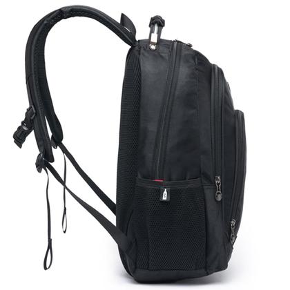 Imagem de Mochila Executiva Reforçada Compartimento Notebook Com Cabo De Aço