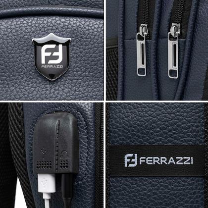 Imagem de Mochila Executiva Reforçada Masculina Notebook Cabo De Aço