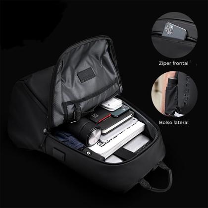 Imagem de Mochila Executiva Reforçada Notebook Masculino Antifurto