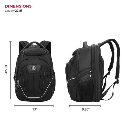 Imagem de Mochila Executiva Swissdigital com Design TSA para Laptop 15,6"