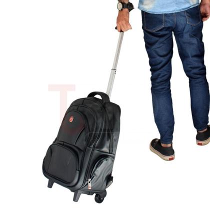 Imagem de Mochila Executiva Viagem Rodinha Com Suporte Notebook - YINS