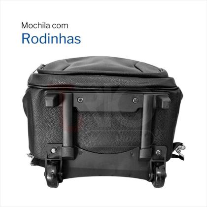 Imagem de Mochila Executiva Viagem Rodinha Com Suporte Notebook - YINS