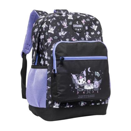 Imagem de Mochila Feminina 17 Kuromi College Preto Escola - Xeryus